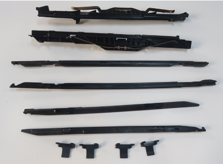 Sunroof Sunshade Repair Kit Set for BMW X1 F49 (2016-2020) 10-piece