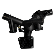 Thermostat Assembly for LAND ROVER DISCOVERY L462 (2016) with gaskets, temperature sensor and plastic housing