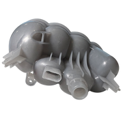 Coolant Expansion Tank for AUDI A5 2nd Generation (2016-2020) in White / Translucent color high-quality heat-resistant plastic, without cap or sensor