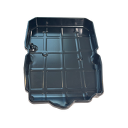 Transmission Oil Pan for MERCEDES-BENZ E-CLASS W212 (2009-2016) in Black color Metal Alloy for 7-Speed Automatic Transmission