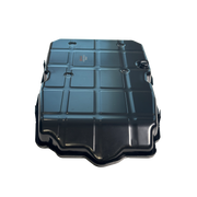 Transmission Oil Pan for MERCEDES-BENZ S-CLASS W220 (1998-2005) in Black color Metal Alloy for 7-Speed Automatic Transmission