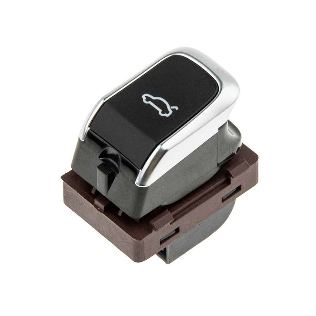 Trunk Release Switch for AUDI Q5 8RB (2008-2017) in Black Chrome color 4 Pin
