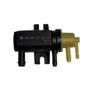 Turbo Boost Pressure Solenoid Valve for MERCEDES-BENZ E-CLASS W212 (2009-2016) in Black color Plastic and metal, 2 pins, oval connector