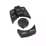 BMW 5 Series Sedan (2004-2010) Black CIC Multimedia Buttons Model B (E60) 2