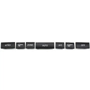 mercedes benz e-class sedan (2010-2016) dashboard ac buttons set 7 piece pcs (w212)