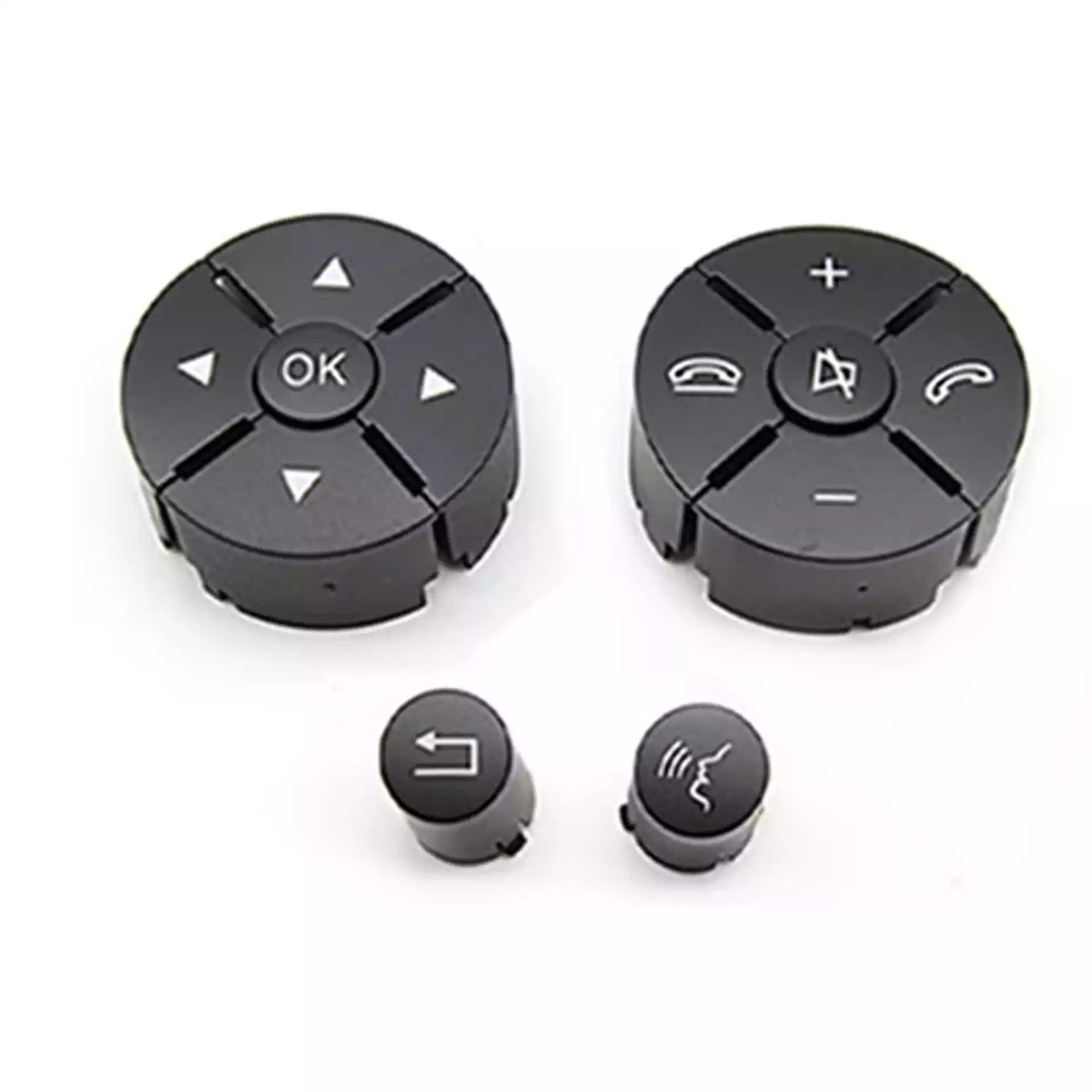 Mercedes Benz C-Class W204 Sedan (2007-2011) Black Left Steering Wheel Buttons (1pcs) 4