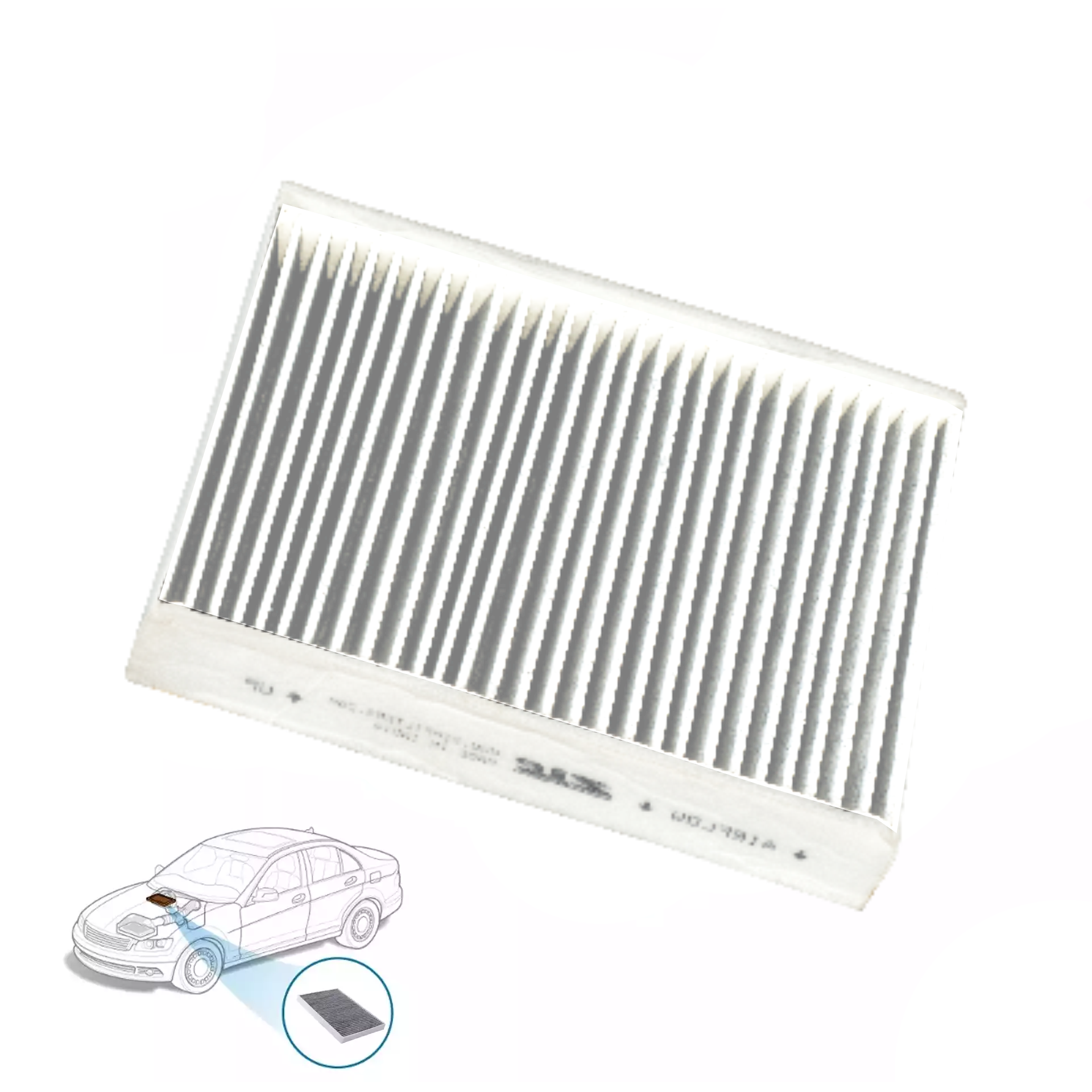 Buy ZIP Car Cabin Air Filter for BMW 3 Series GT F31 Hatchback (2012-2019)