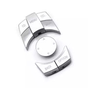 BMW 5 Series Sedan (2004-2010) Chrome CIC Multimedia Buttons Model A (E60) 2