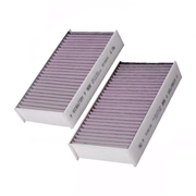 Buy ZIP Car Cabin Air Filter with Activated Carbon for BMW X3 Series F25 SUV (2000-2010) Set Of 2 PCS