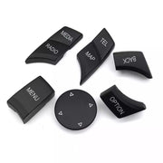 BMW 5 Series Sedan (2004-2010) Black CIC Multimedia Buttons Model B (E60) 3