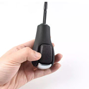 BMW 3 Series Sedan (2000-2010) Silver Gear Shift Level (Round-Long Model) (E46)