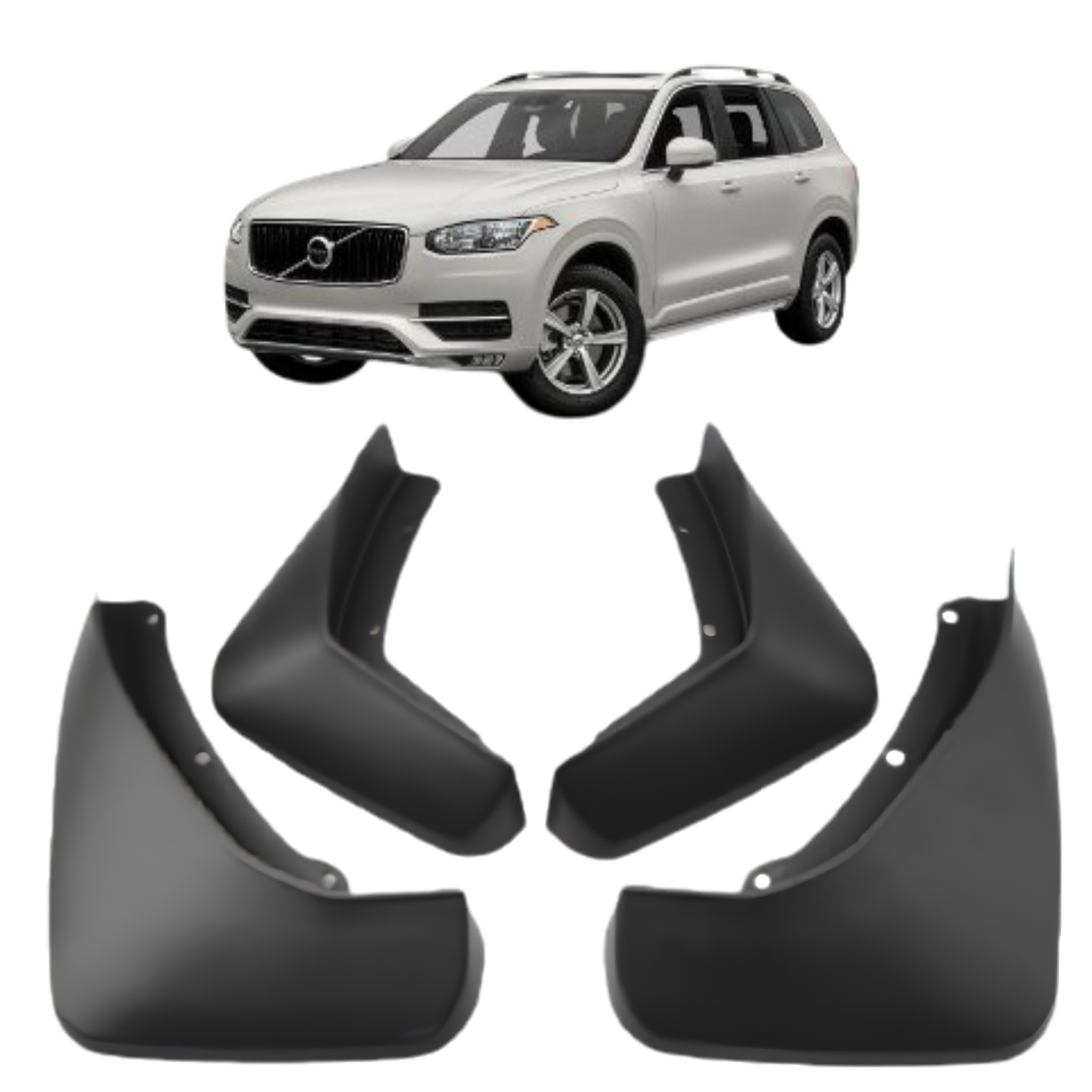 Mud Flaps Set for Volvo XC90 SUV (2016-2020)-4