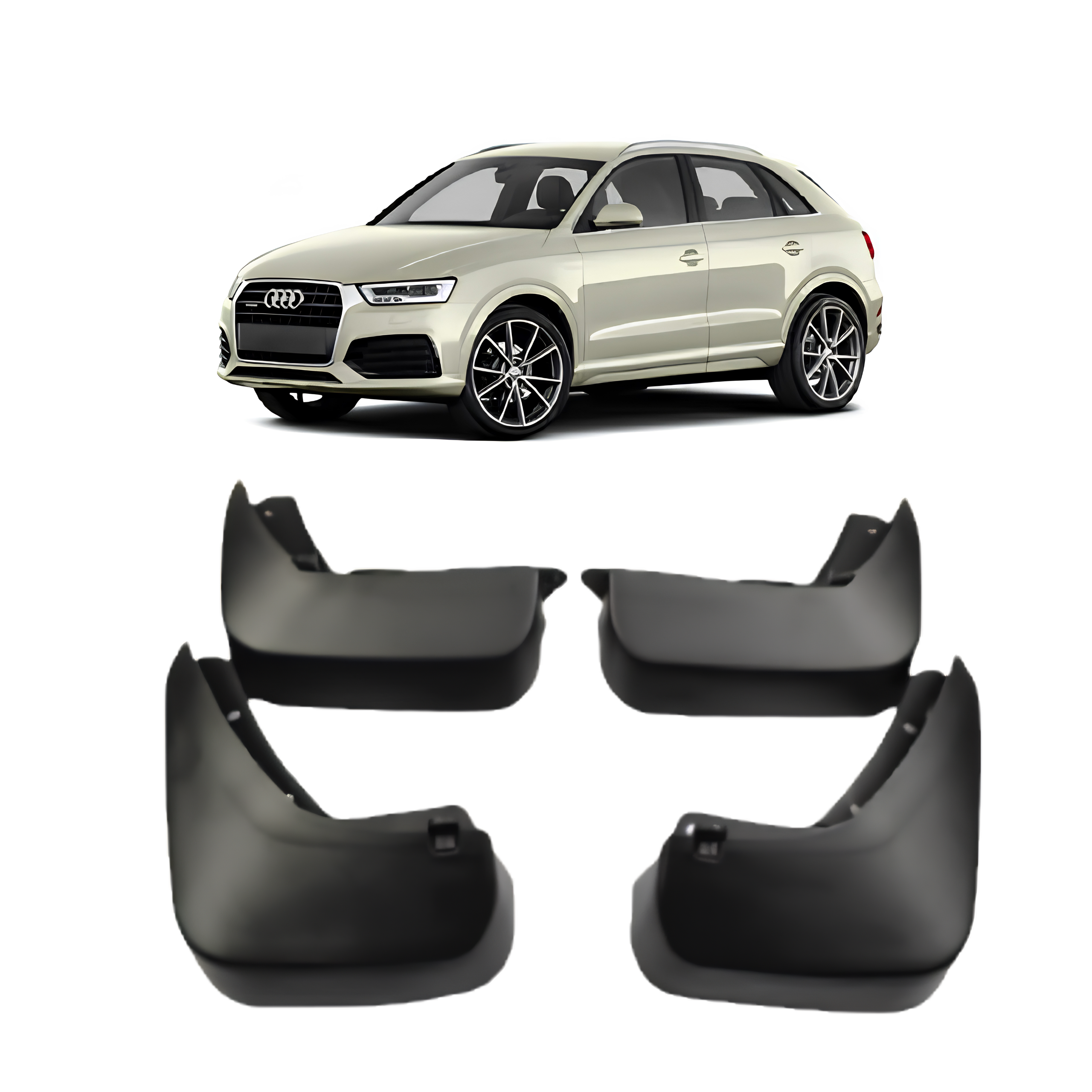 Mud Flaps for Audi Q3 8U SUV (2016-2018)-3