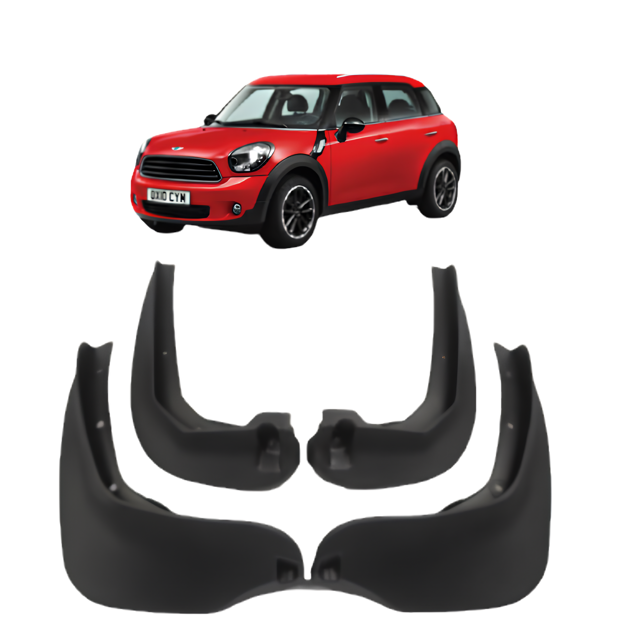 Buy Mud Flaps for Mini Cooper Countryman (2013-2020)-4