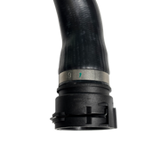 Upper Left Radiator Hose Pipe for BMW 5 SERIES F10 (2010-2016) in Black color High-Quality Automotive-Grade Reinforced Rubber