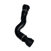 Upper Left Radiator Hose Pipe for BMW 5 SERIES F10 (2010-2016) in Black color High-Quality Automotive-Grade Reinforced Rubber
