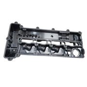 Valve Tappet Cover for MERCEDES-BENZ ML-CLASS W166 (2012-2015) in Black color with breather valve, Polymer or Aluminum material