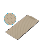 Water Cup Holder Roller Cover Trim for MERCEDES-BENZ E-CLASS W207 (2010-2016) in Beige color ABS Plastic