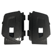 Window Regulator Outer Cover Pair for BMW M4 F98 (2020-2025) in Carbon Fiber color