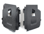 Window Regulator Outer Cover Pair for BMW X3 G01 (2017-2020) in Carbon Fiber color