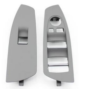 Window Switch Panel Pair for BMW 7 SERIES F02 (2009-2015) in Gray color 2 Pcs