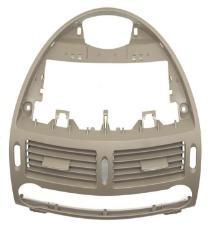 Yellow Central AC Vent Grille Model-B for Mercedes Benz E-Class W211 (2003-2008)-1