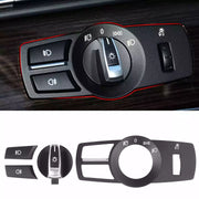 BMW 5 Series F10 (2010-2017) Headlight Switch Cover Panel 4pcs Set (High-end Model)