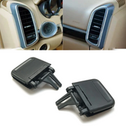 Buy Black Central or Front Left Right or Rear AC Vent Grille Clip Slider Set For Porsche Cayenne 958 SUV (2010-2017) All Are same 2 Pieces Set