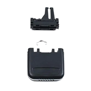 Buy Black Central or Front Left Right or Rear AC Vent Grille Clip Slider Set For Porsche Cayenne 958 SUV (2010-2017) All Are same 2 Pieces Set