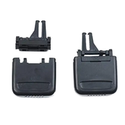 Buy Black Central or Front Left Right or Rear AC Vent Grille Clip Slider Set For Porsche Cayenne 958 SUV (2010-2017) All Are same 2 Pieces Set