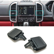 Buy Black Central or Front Left Right or Rear AC Vent Grille Clip Slider Set For Porsche Cayenne 958 SUV (2010-2017) All Are same 2 Pieces Set