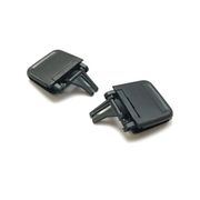 Buy Black Central or Front Left Right or Rear AC Vent Grille Clip Slider Set For Porsche Cayenne 958 SUV (2010-2017) All Are same 2 Pieces Set