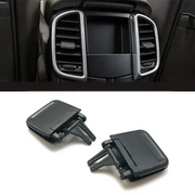 Buy Black Central or Front Left Right or Rear AC Vent Grille Clip Slider Set For Porsche Cayenne 958 SUV (2010-2017) All Are same 2 Pieces Set