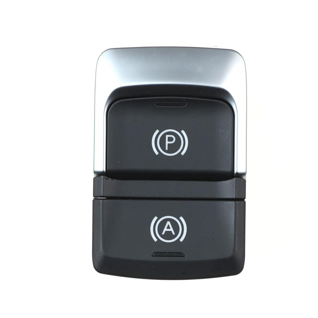 Black Chrome Parking Brake Switch Button For Audi Q3 8U SUV (2015-2018) (New Model) 1