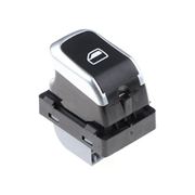 Black Chrome Window Switch Ragulator Button For Audi A4 B8 Sedan (2007-2015) 1