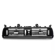 Buy BMW 5 Series F10 Sedan (2010-2016) Black Central AC Vent Grille With Chrome