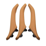 Buy BMW 5 Series Sedan (2010-2016) Champagne Leather Door Pull Handle and Window Switch Panel Set (F10)