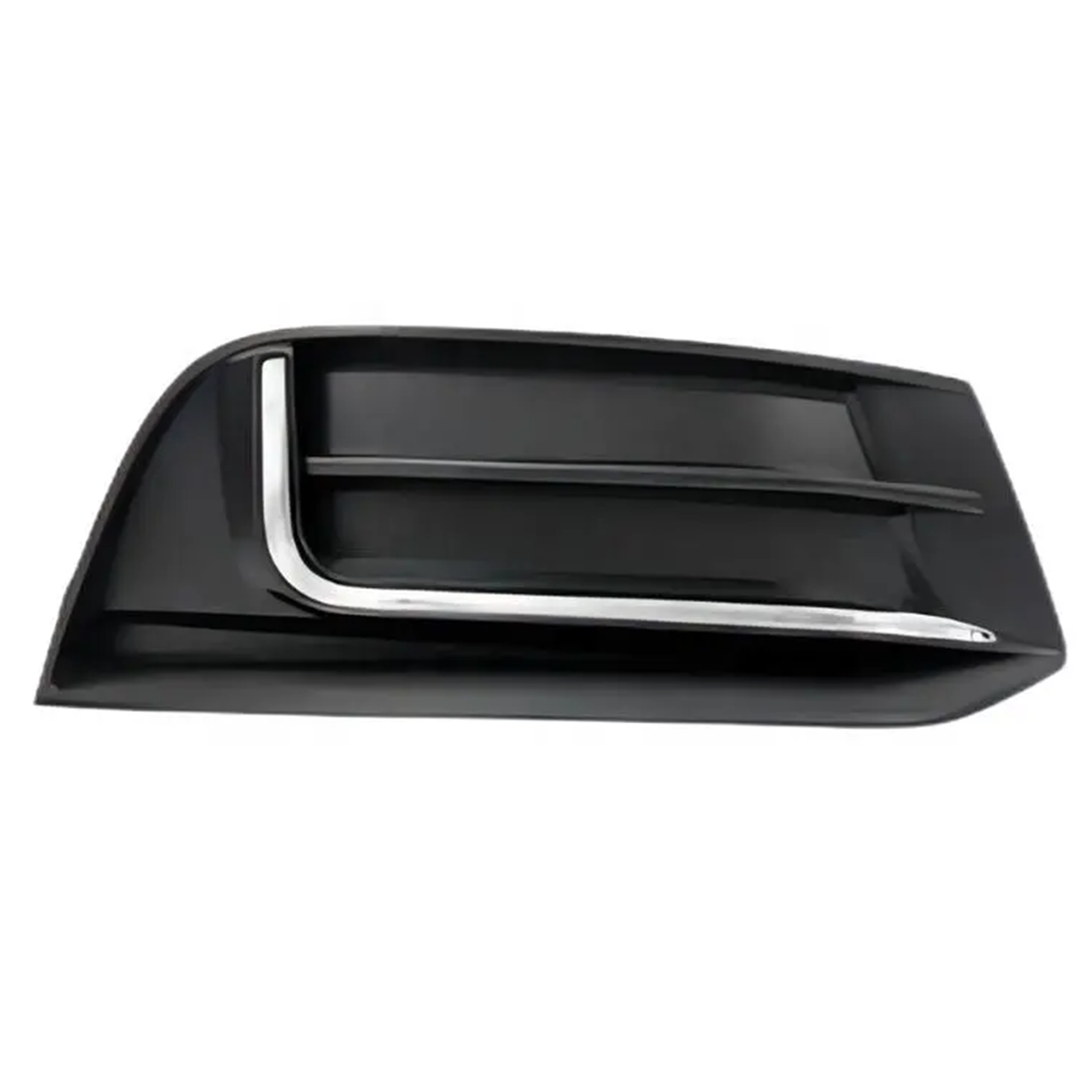 Front Left Fog Lamp Cover Perfect Fit for Audi A3 8V Sedan (2016-2020) without hole (with touch of chrome)