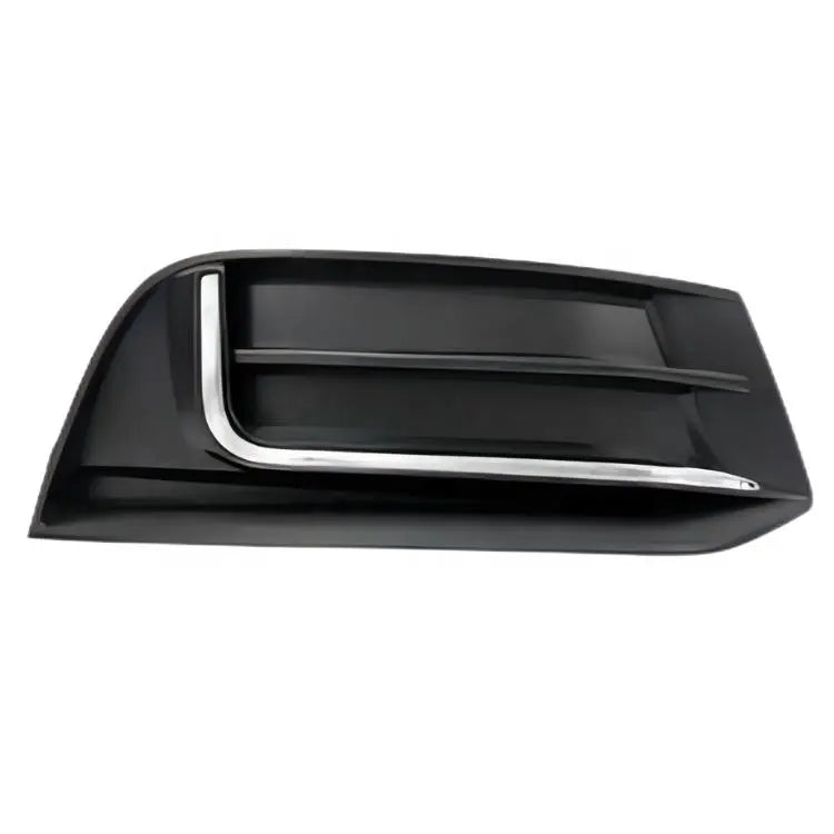 Front Left Fog Lamp Cover Perfect Fit for Audi A3 8V Sedan (2016-2020) without hole (with touch of chrome)