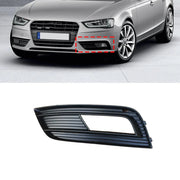 Front Left Fog Lamp Cover Perfect Fit for Audi A4 B8 Sedan (2011-2015) with a hole