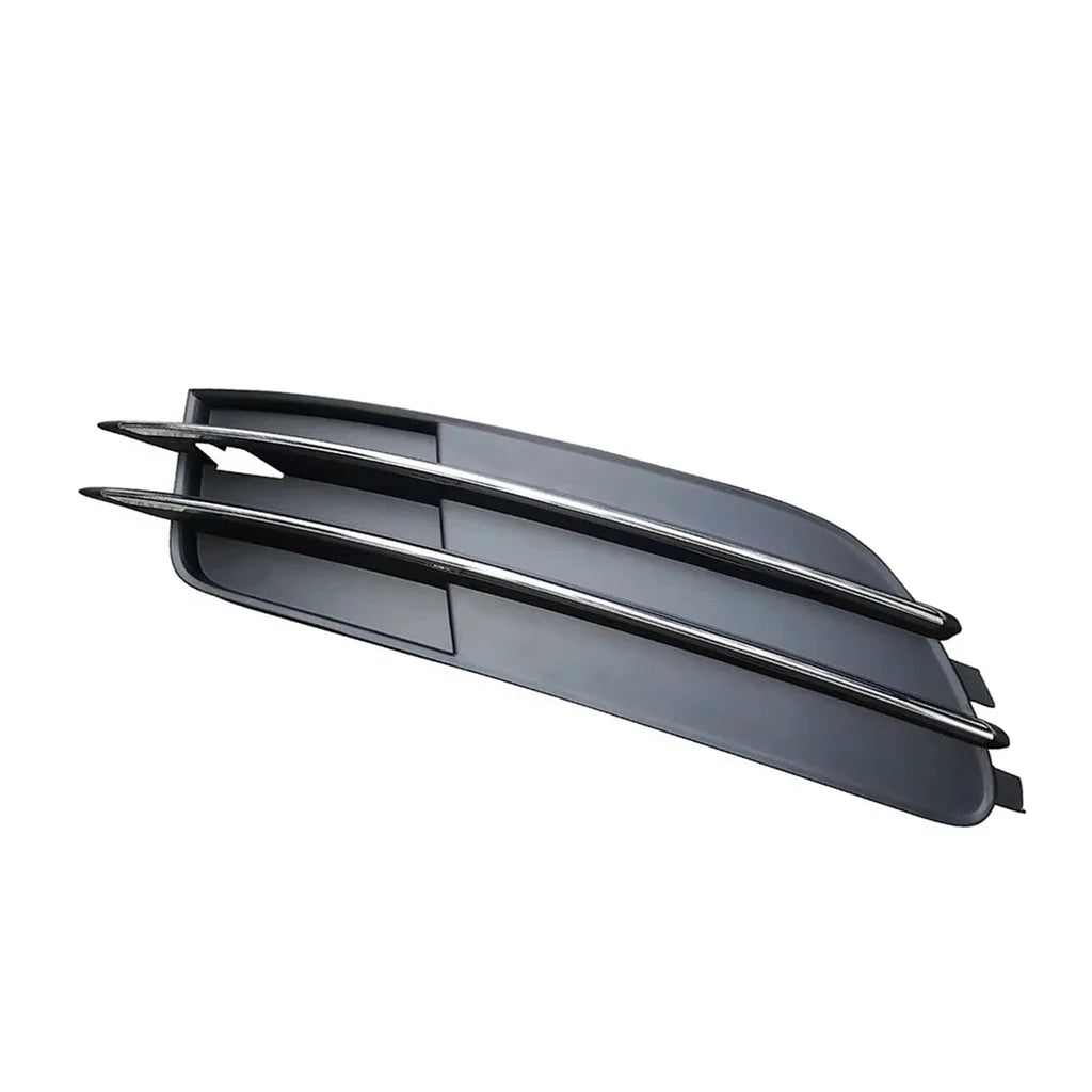 Front Left Fog Lamp Cover Perfect Fit for Audi A6 C7 Sedan (2012-2015) without hole (with touch of chrome)