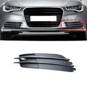 Front Left Fog Lamp Cover Perfect Fit for Audi A6 C7 Sedan (2012-2015) without hole (with touch of chrome)