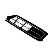 Front Left Fog Lamp Cover Perfect Fit for Audi A8 D4 Sedan (2012-2016) with a hole (with touch of chrome)