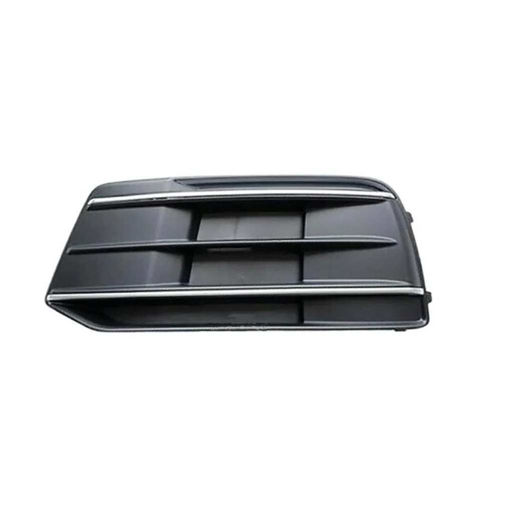 Front Left Fog Lamp Cover Perfect Fit for Audi Q5 FY SUV Sport (2017-2020) without a hole (with touch of chrome)