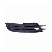 Front Left Matte Fog Lamp Cover Perfect Fit for Audi A6 C7 Sedan (2012-2015) without a hole