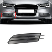 Front Left Matte Fog Lamp Cover Perfect Fit for Audi A6 C7 Sedan (2012-2015) without a hole