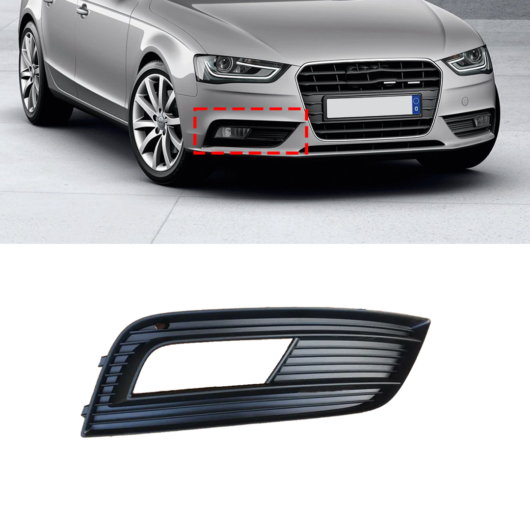 Buy Front Right Fog Lamp Cover Perfect Fit for Audi A4 B8 Sedan (2011-2015) with a hole