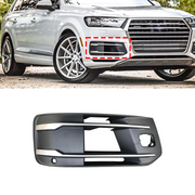 Buy Front Right Fog Lamp Cover Perfect Fit for Audi Q7 4M SUV (2015-2019) with a hole (wiith touch of chrome)