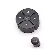 Mercedes Benz C-Class W204 Sedan (2007-2011) Black Left Steering Wheel Buttons (1pcs) 3