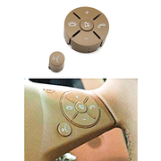 Mercedes Benz C-Class W204 Sedan (2007-2011) Dark Yellow Right Steering Wheel Buttons (1pcs) 2